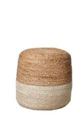 Sloane Jute Pouf