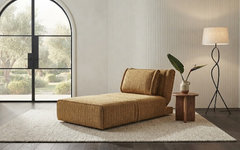 HERON SOFA BED WITH STOOL