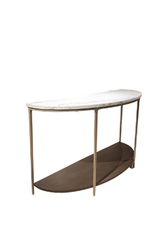 Boulevard Stone Top Sofa Table
