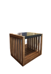 Catalina Stone Top End Table