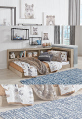 Oliah Bookcase Bed