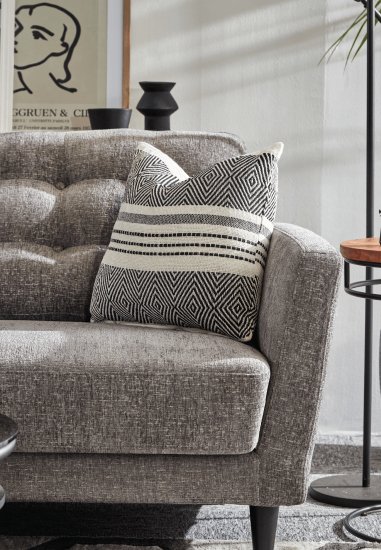 Pebble Stripe Throw Cushion
