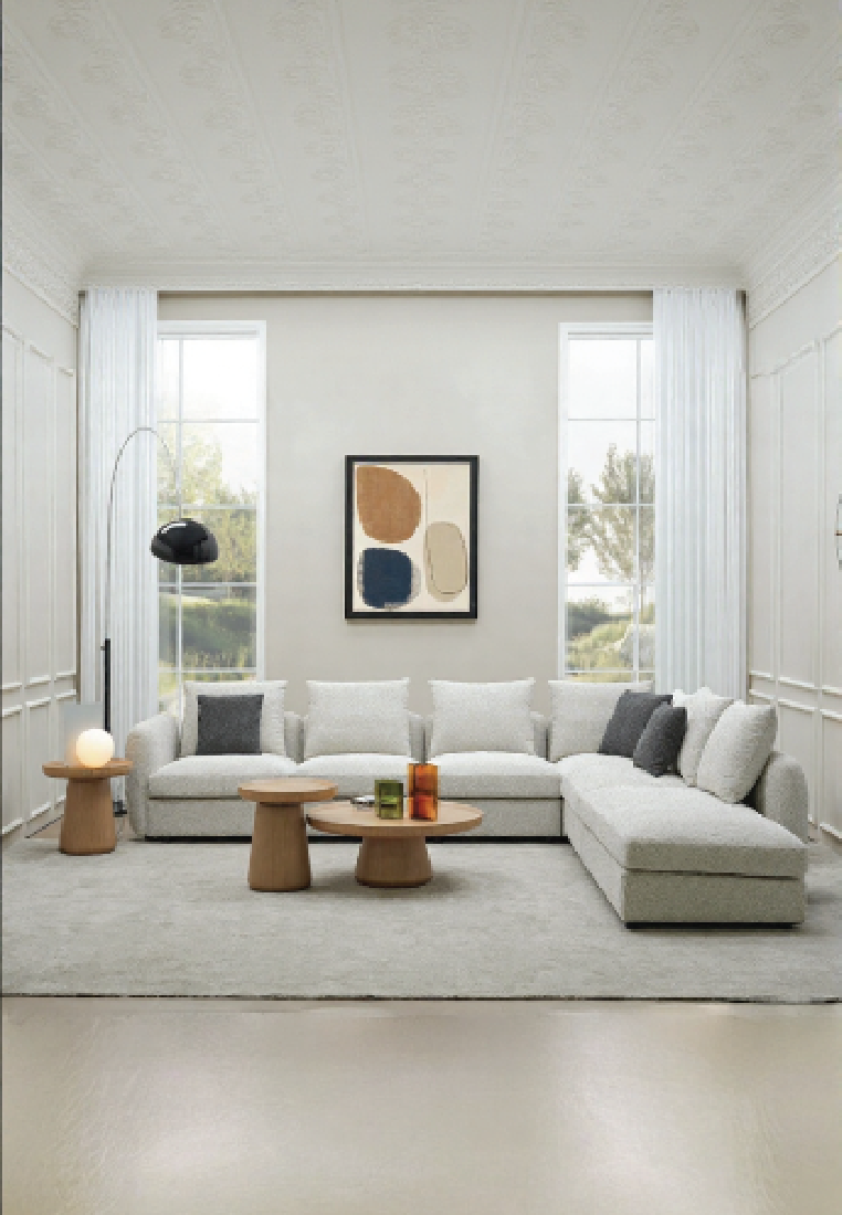 Solvia L Shape Sofa