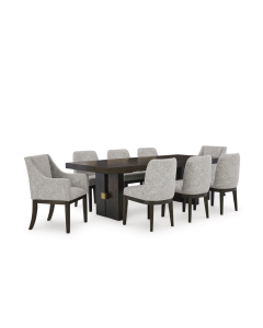 Burkhaus 8-Seater Extendable Dining Set