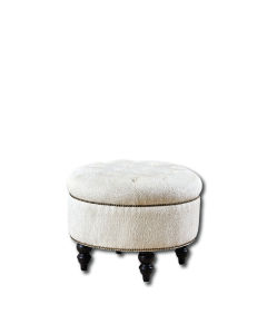 Sera Footstool - Cream